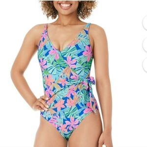 Floral 1pc Swimsuit